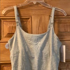 Gray nursing tank - brand new!